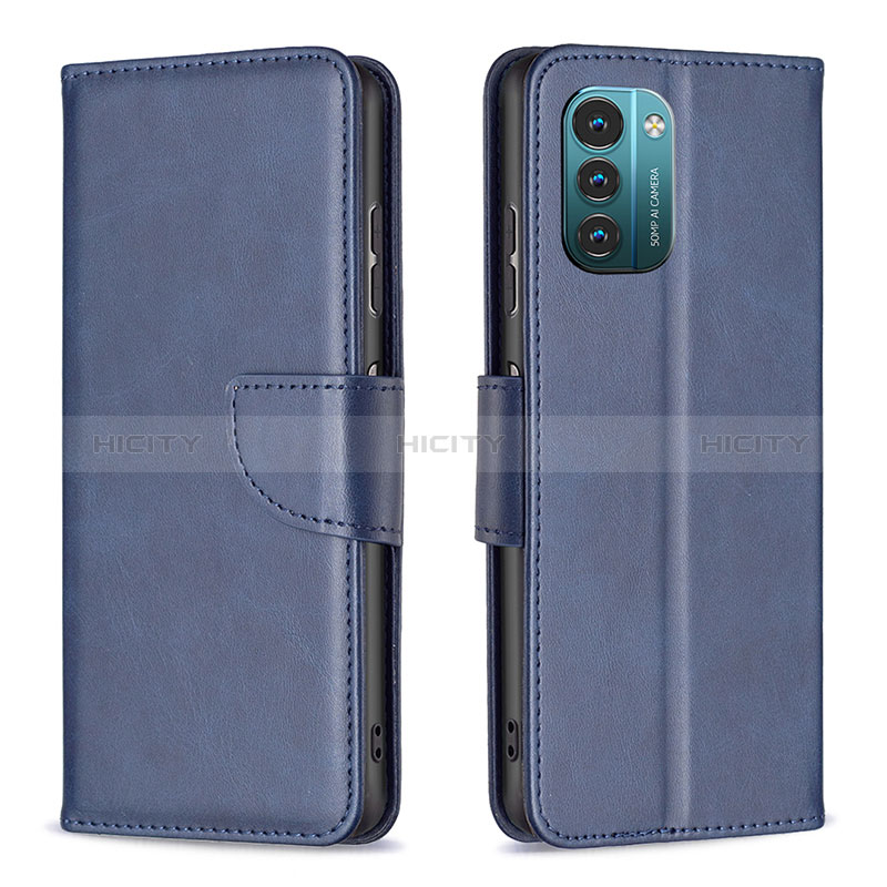 Funda de Cuero Cartera con Soporte Carcasa B04F para Nokia G11