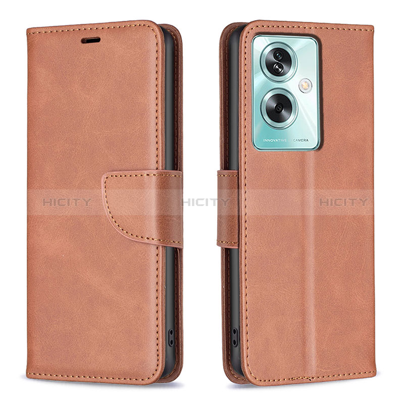 Funda de Cuero Cartera con Soporte Carcasa B04F para Oppo A2 5G