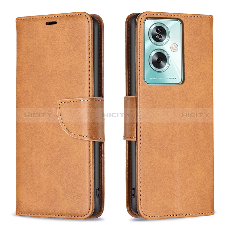 Funda de Cuero Cartera con Soporte Carcasa B04F para Oppo A2 5G