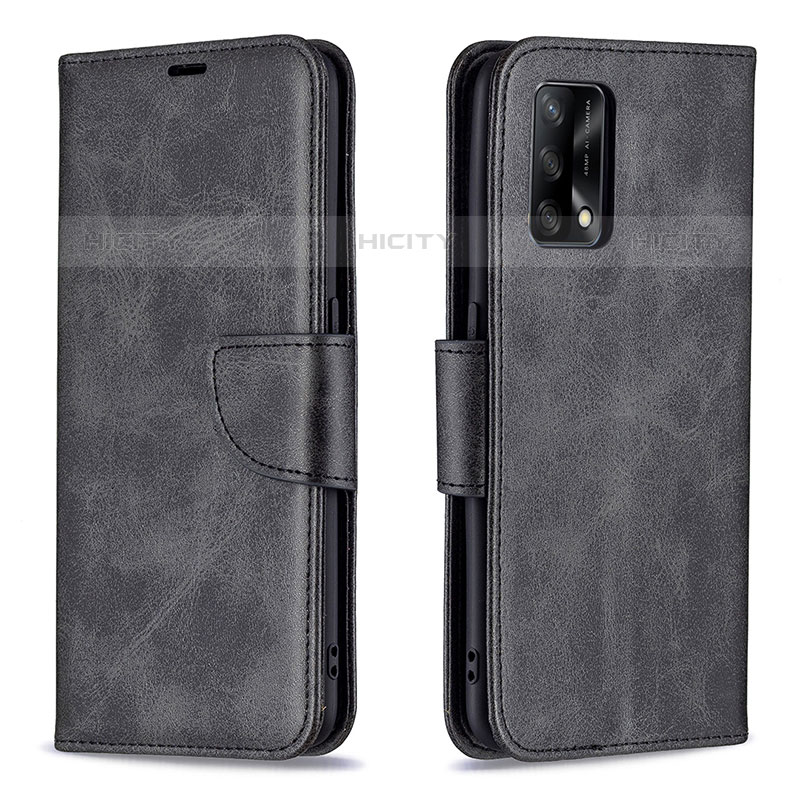 Funda de Cuero Cartera con Soporte Carcasa B04F para Oppo A74 4G