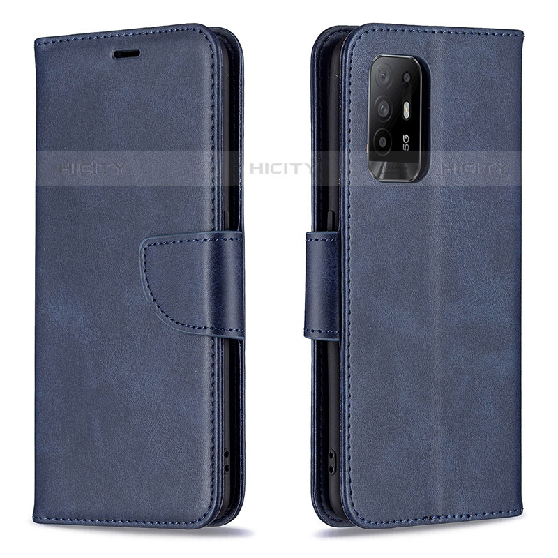 Funda de Cuero Cartera con Soporte Carcasa B04F para Oppo A95 5G