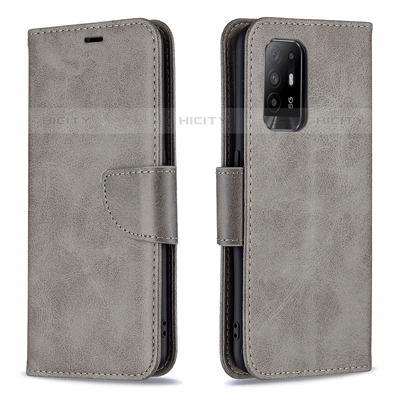 Funda de Cuero Cartera con Soporte Carcasa B04F para Oppo A95 5G