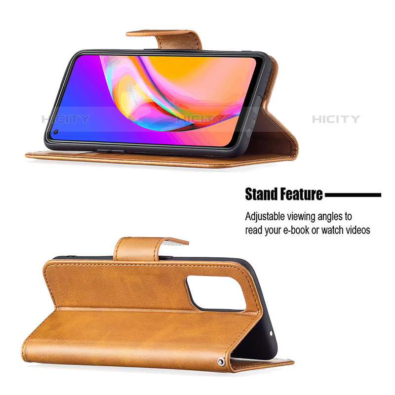 Funda de Cuero Cartera con Soporte Carcasa B04F para Oppo A95 5G