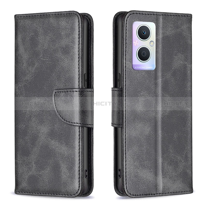 Funda de Cuero Cartera con Soporte Carcasa B04F para Oppo A96 5G