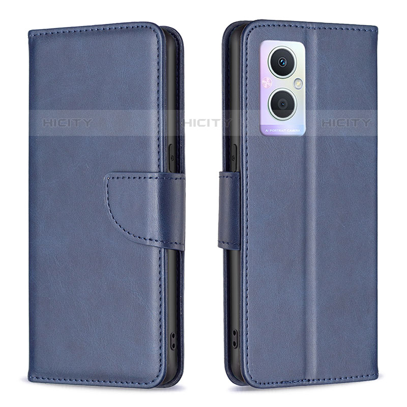 Funda de Cuero Cartera con Soporte Carcasa B04F para Oppo F21 Pro 5G