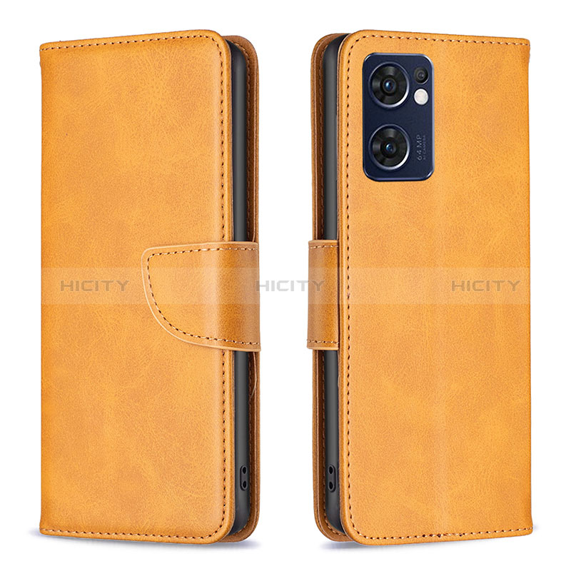 Funda de Cuero Cartera con Soporte Carcasa B04F para Oppo Find X5 Lite 5G