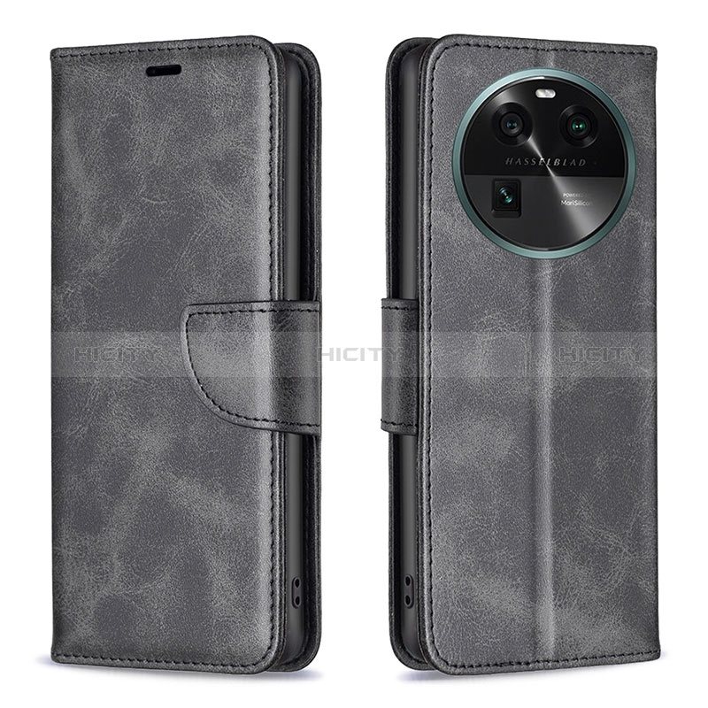 Funda de Cuero Cartera con Soporte Carcasa B04F para Oppo Find X6 5G