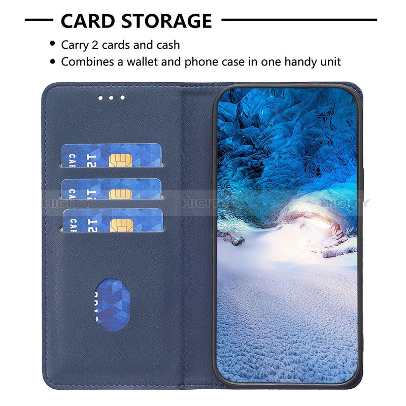 Funda de Cuero Cartera con Soporte Carcasa B04F para Realme C51