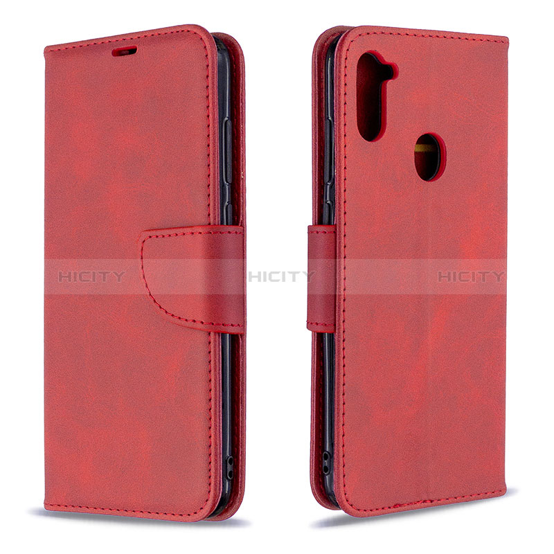 Funda de Cuero Cartera con Soporte Carcasa B04F para Samsung Galaxy A11