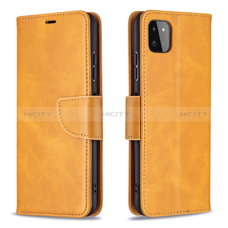 Funda de Cuero Cartera con Soporte Carcasa B04F para Samsung Galaxy A22s 5G