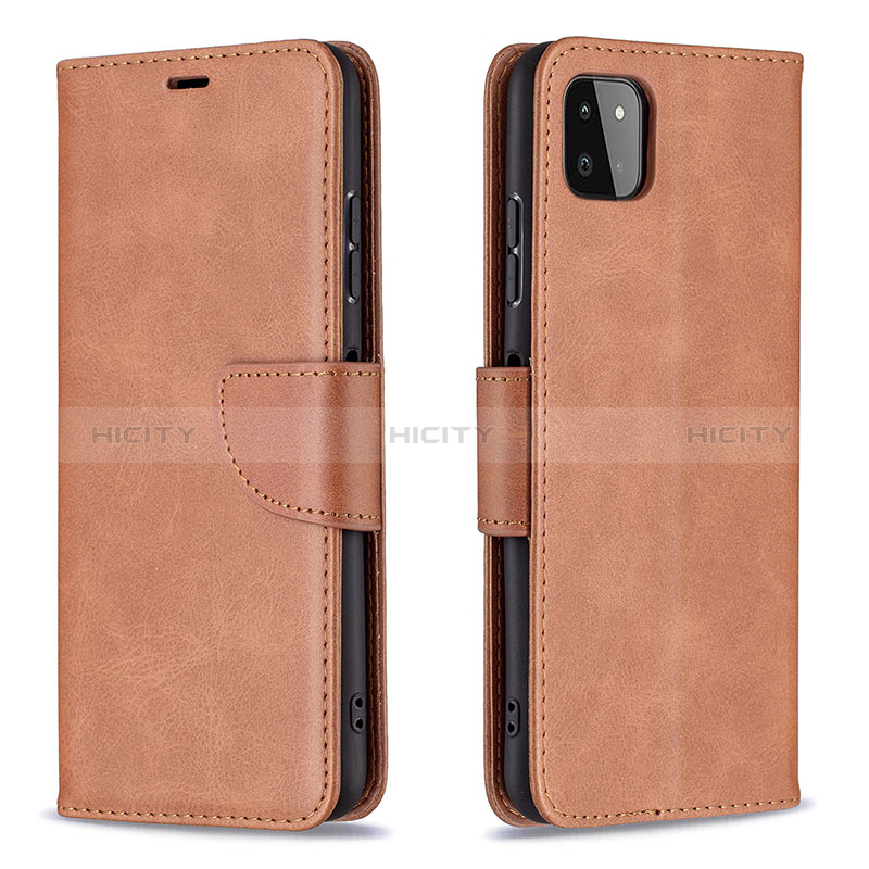 Funda de Cuero Cartera con Soporte Carcasa B04F para Samsung Galaxy A22s 5G