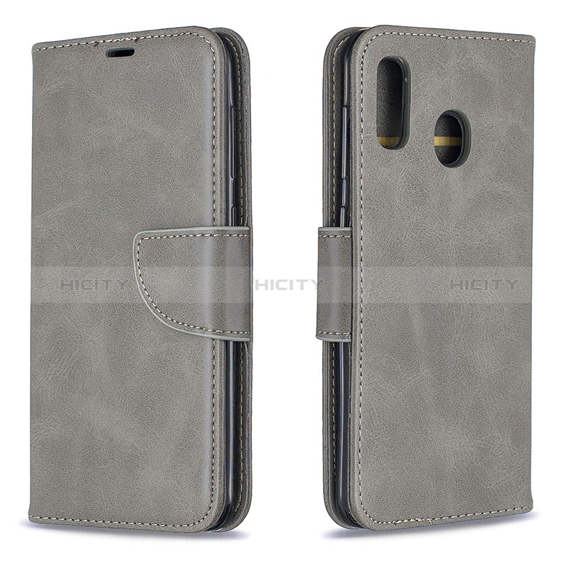 Funda de Cuero Cartera con Soporte Carcasa B04F para Samsung Galaxy A30