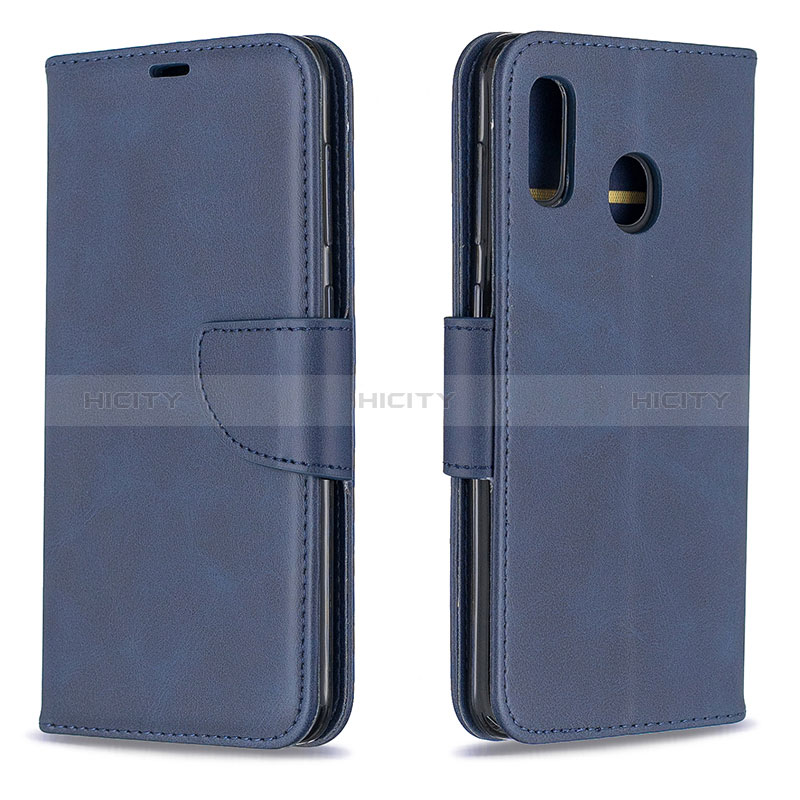 Funda de Cuero Cartera con Soporte Carcasa B04F para Samsung Galaxy A30