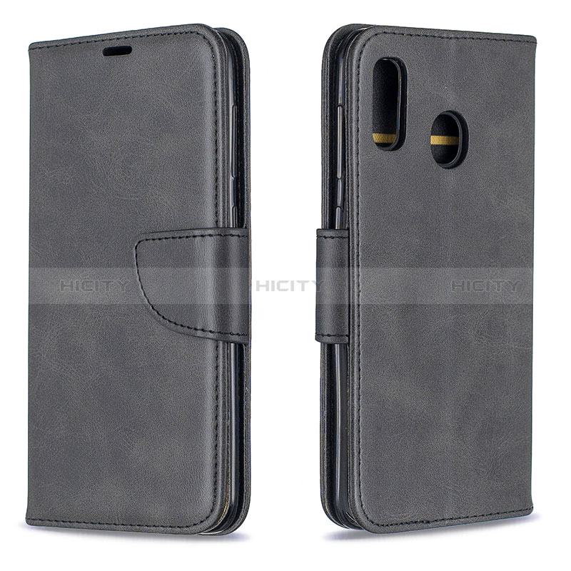 Funda de Cuero Cartera con Soporte Carcasa B04F para Samsung Galaxy A30