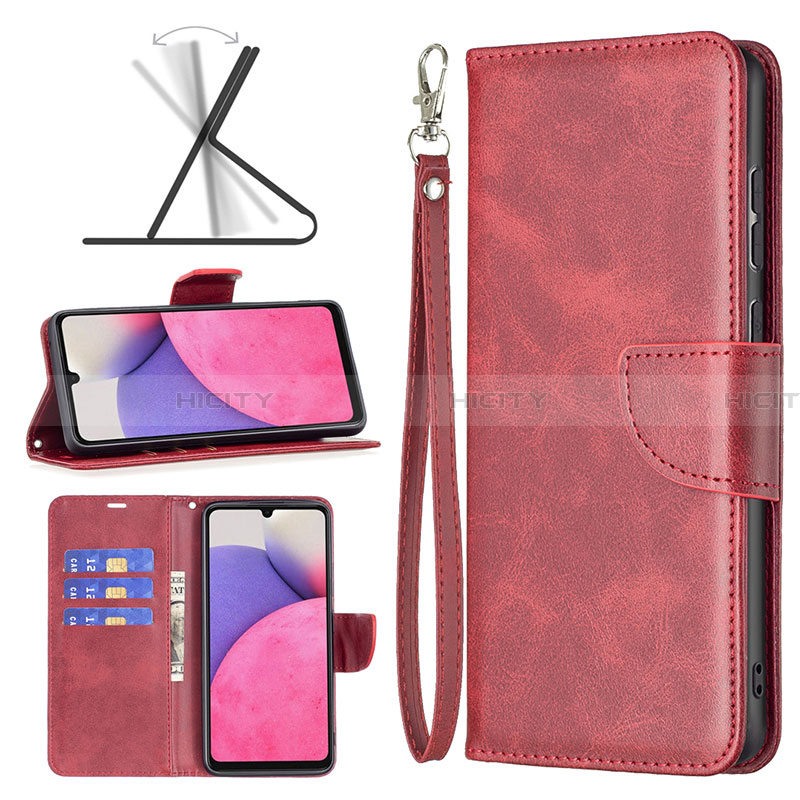 Funda de Cuero Cartera con Soporte Carcasa B04F para Samsung Galaxy A33 5G