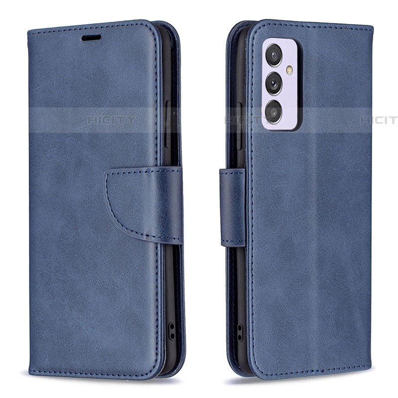 Funda de Cuero Cartera con Soporte Carcasa B04F para Samsung Galaxy A54 5G Azul