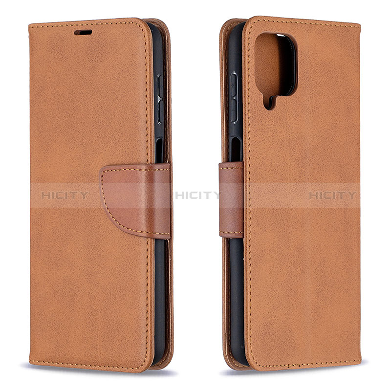 Funda de Cuero Cartera con Soporte Carcasa B04F para Samsung Galaxy F12