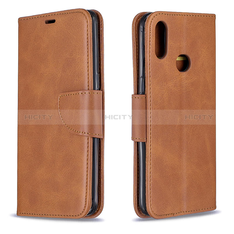 Funda de Cuero Cartera con Soporte Carcasa B04F para Samsung Galaxy M01s