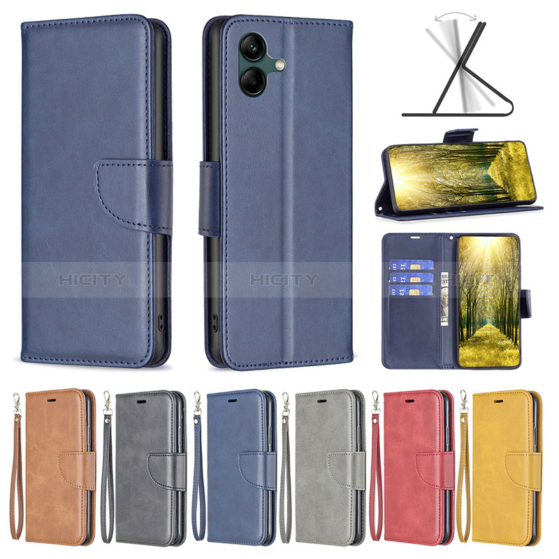 Funda de Cuero Cartera con Soporte Carcasa B04F para Samsung Galaxy M04