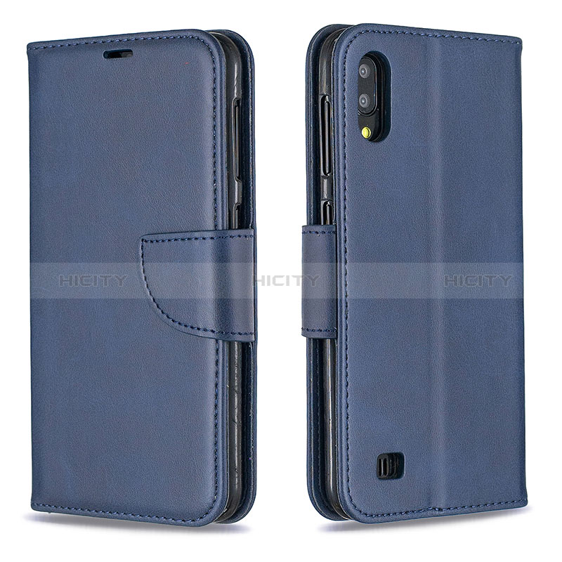 Funda de Cuero Cartera con Soporte Carcasa B04F para Samsung Galaxy M10