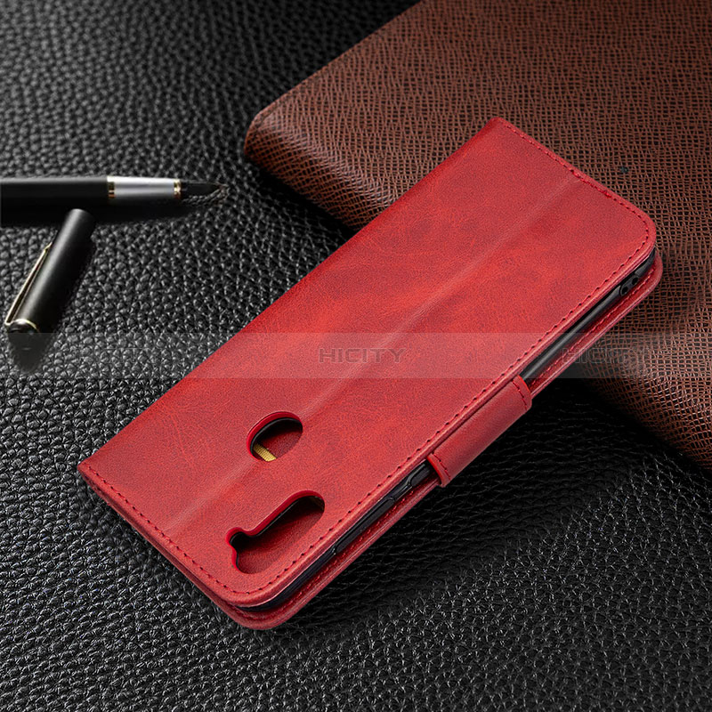 Funda de Cuero Cartera con Soporte Carcasa B04F para Samsung Galaxy M11