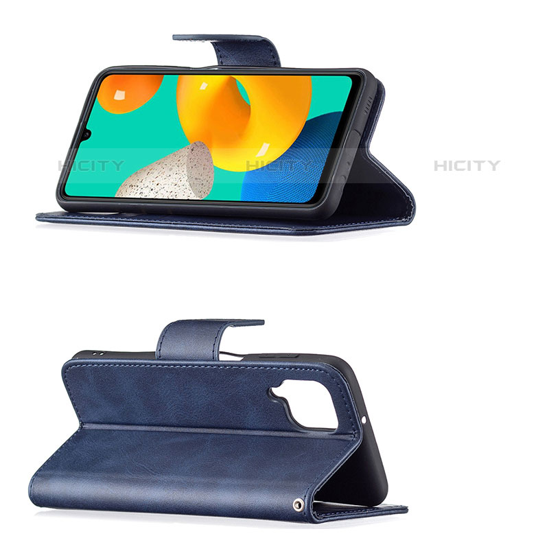 Funda de Cuero Cartera con Soporte Carcasa B04F para Samsung Galaxy M32 4G