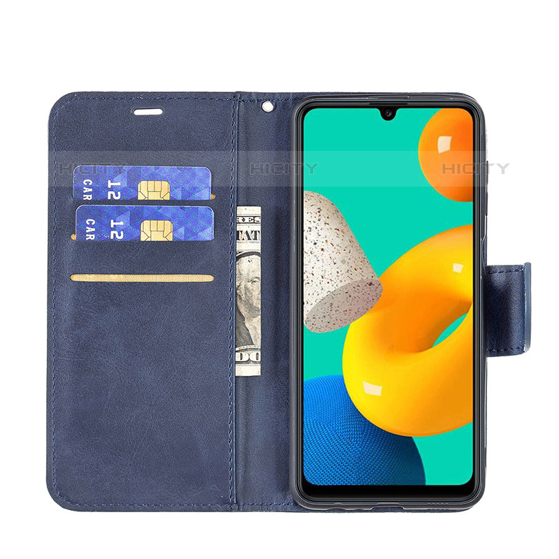 Funda de Cuero Cartera con Soporte Carcasa B04F para Samsung Galaxy M32 4G