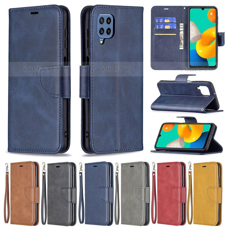 Funda de Cuero Cartera con Soporte Carcasa B04F para Samsung Galaxy M32 4G