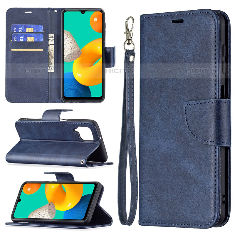 Funda de Cuero Cartera con Soporte Carcasa B04F para Samsung Galaxy M32 4G