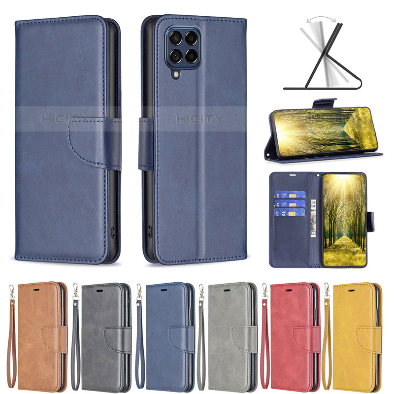 Funda de Cuero Cartera con Soporte Carcasa B04F para Samsung Galaxy M53 5G