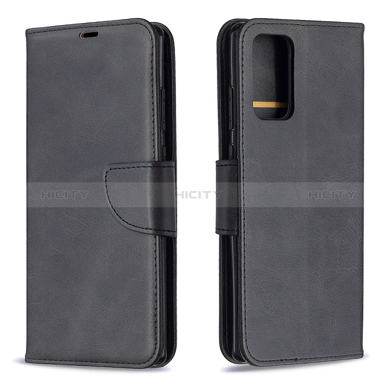 Funda de Cuero Cartera con Soporte Carcasa B04F para Samsung Galaxy Note 20 5G Negro