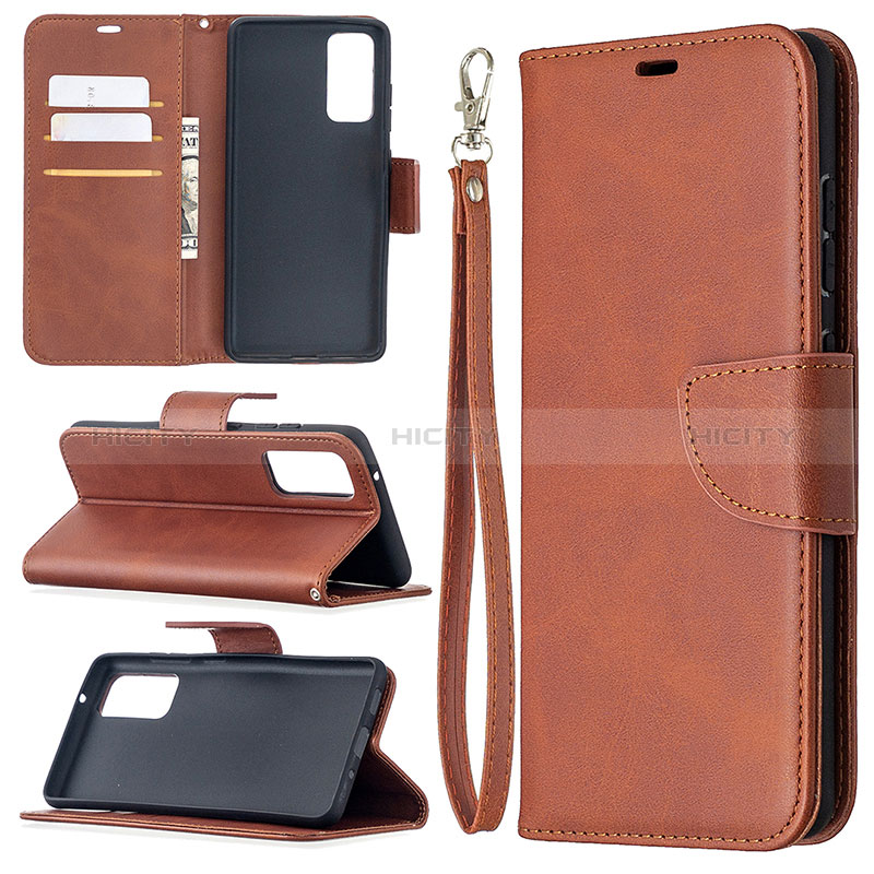 Funda de Cuero Cartera con Soporte Carcasa B04F para Samsung Galaxy S20 FE (2022) 5G