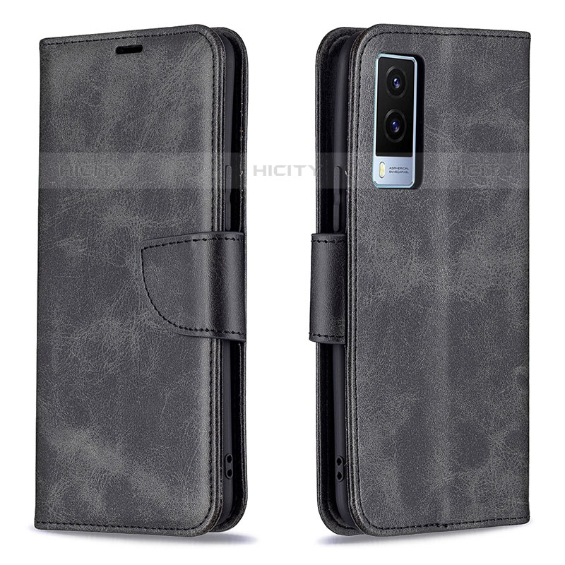 Funda de Cuero Cartera con Soporte Carcasa B04F para Vivo V21e 5G