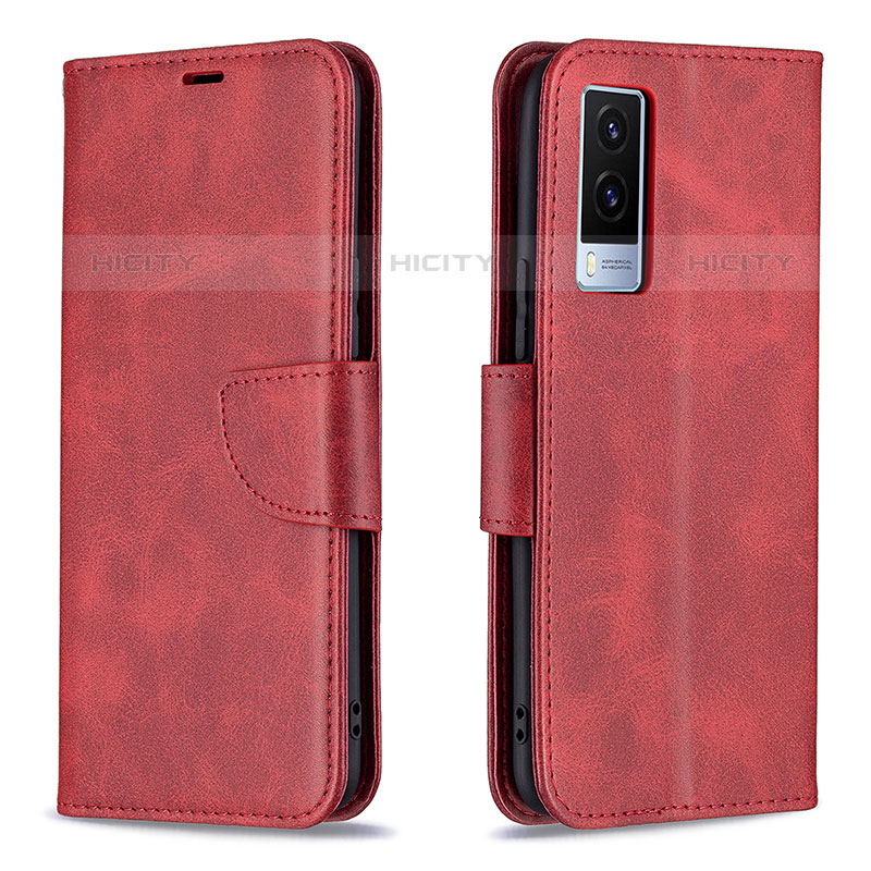 Funda de Cuero Cartera con Soporte Carcasa B04F para Vivo V21e 5G