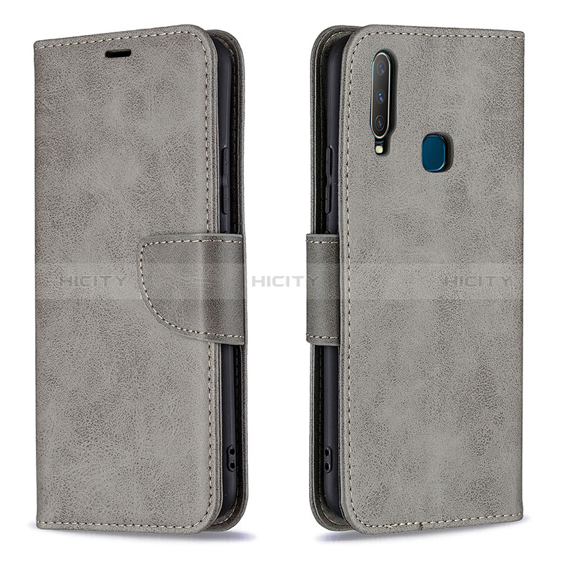 Funda de Cuero Cartera con Soporte Carcasa B04F para Vivo Y3s