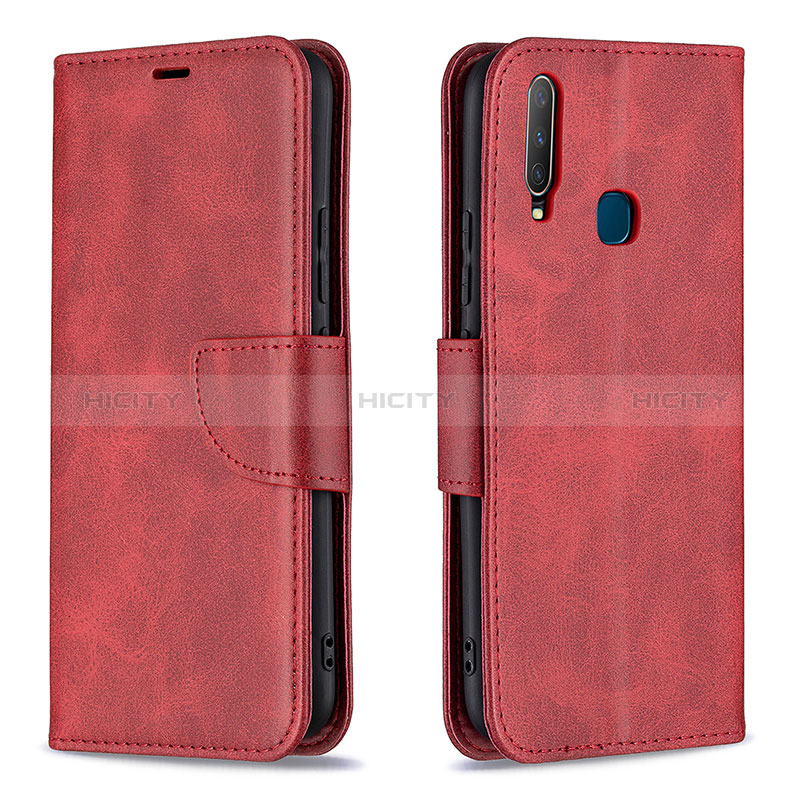 Funda de Cuero Cartera con Soporte Carcasa B04F para Vivo Y3s