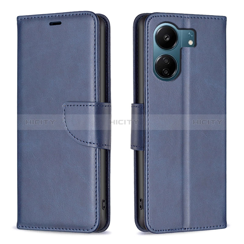 Funda de Cuero Cartera con Soporte Carcasa B04F para Xiaomi Poco C65