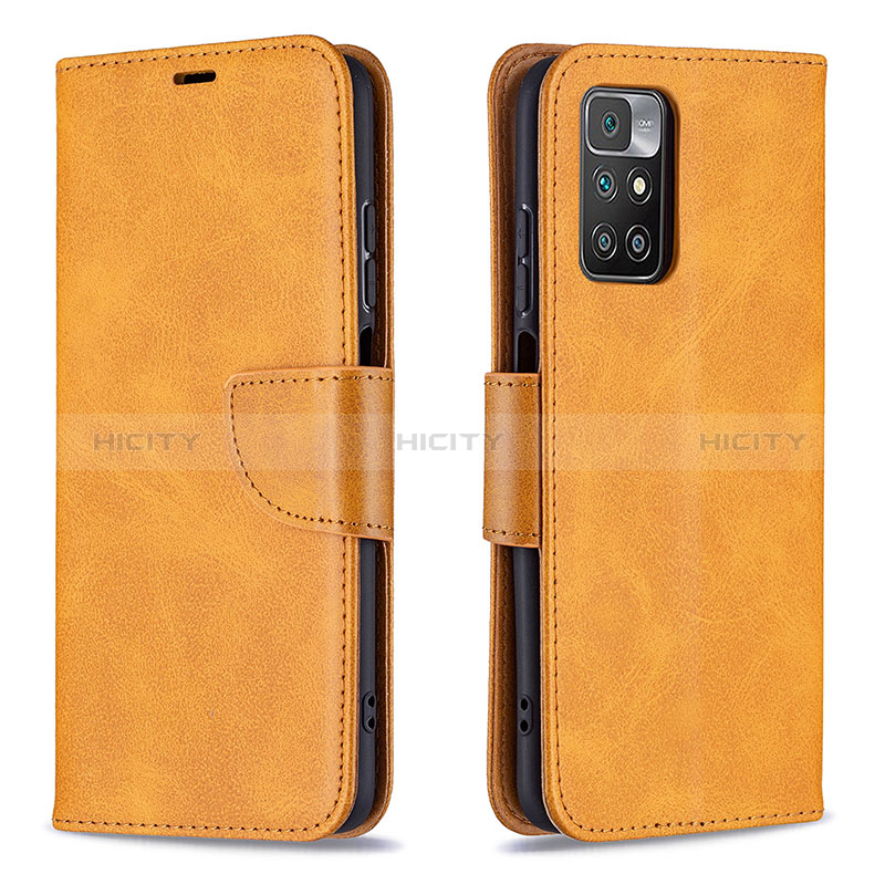 Funda de Cuero Cartera con Soporte Carcasa B04F para Xiaomi Redmi 10 (2022)