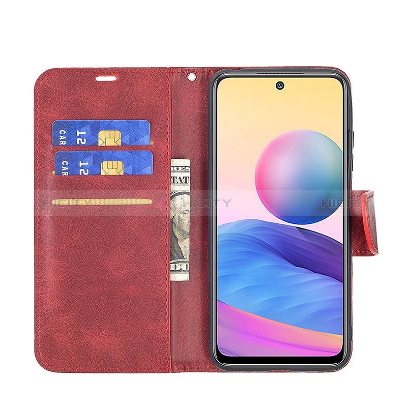 Funda de Cuero Cartera con Soporte Carcasa B04F para Xiaomi Redmi Note 10 5G