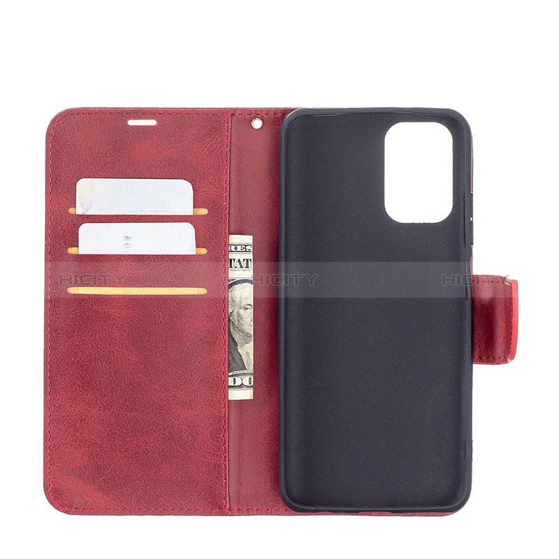 Funda de Cuero Cartera con Soporte Carcasa B04F para Xiaomi Redmi Note 10S 4G