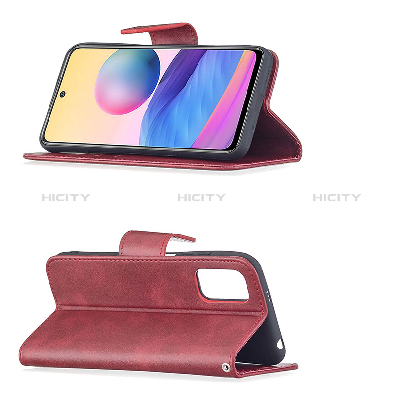 Funda de Cuero Cartera con Soporte Carcasa B04F para Xiaomi Redmi Note 10T 5G