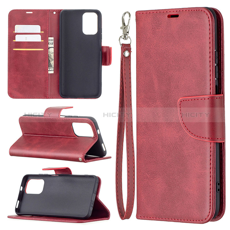 Funda de Cuero Cartera con Soporte Carcasa B04F para Xiaomi Redmi Note 11 SE India 4G