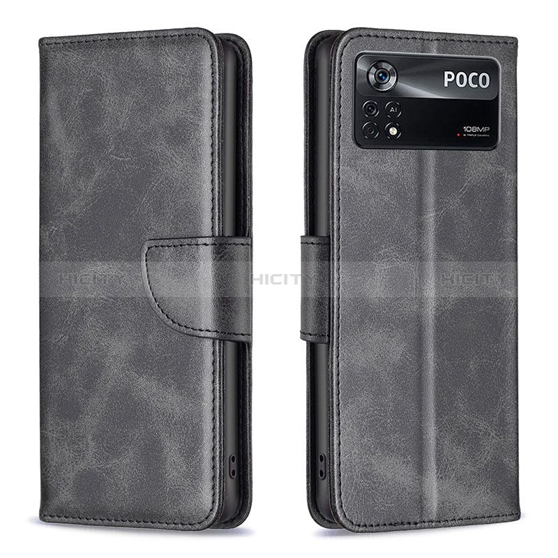 Funda de Cuero Cartera con Soporte Carcasa B04F para Xiaomi Redmi Note 11E Pro 5G