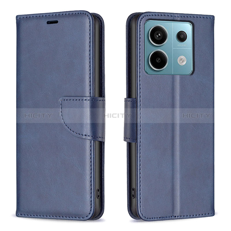 Funda de Cuero Cartera con Soporte Carcasa B04F para Xiaomi Redmi Note 13 Pro 5G