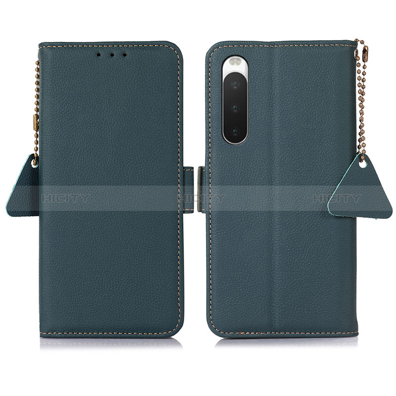 Funda de Cuero Cartera con Soporte Carcasa B04H para Sony Xperia 10 IV SO-52C