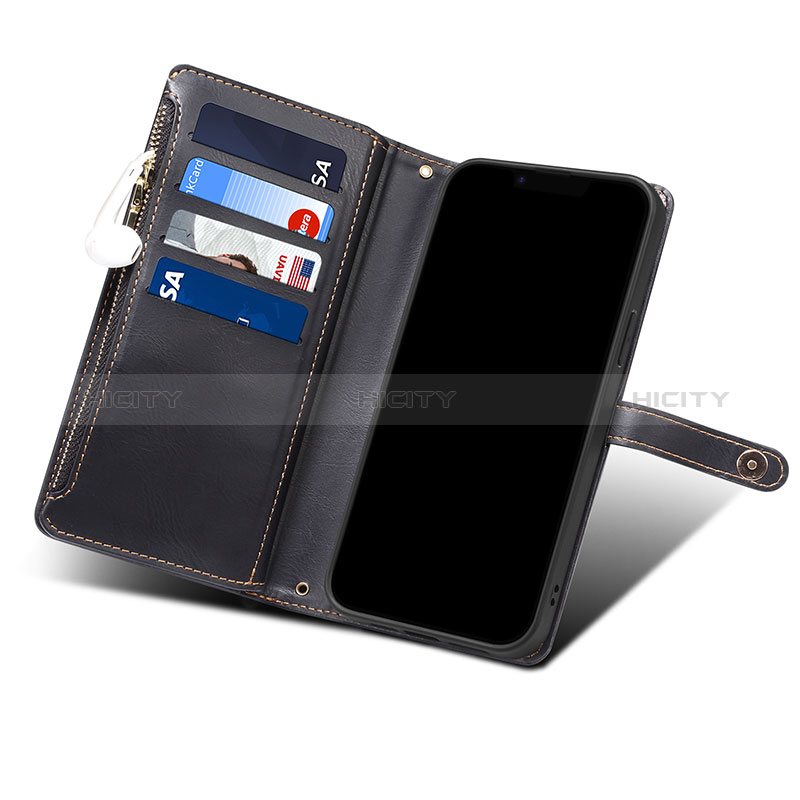 Funda de Cuero Cartera con Soporte Carcasa B04S para Google Pixel 7 Pro 5G