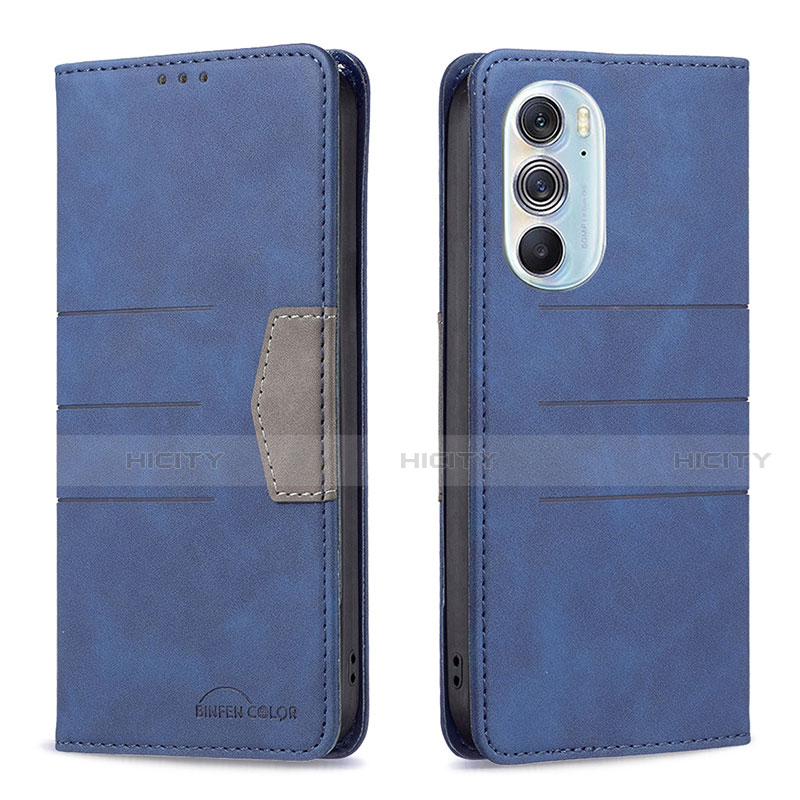 Funda de Cuero Cartera con Soporte Carcasa B05F para Motorola Moto Edge 30 Pro 5G