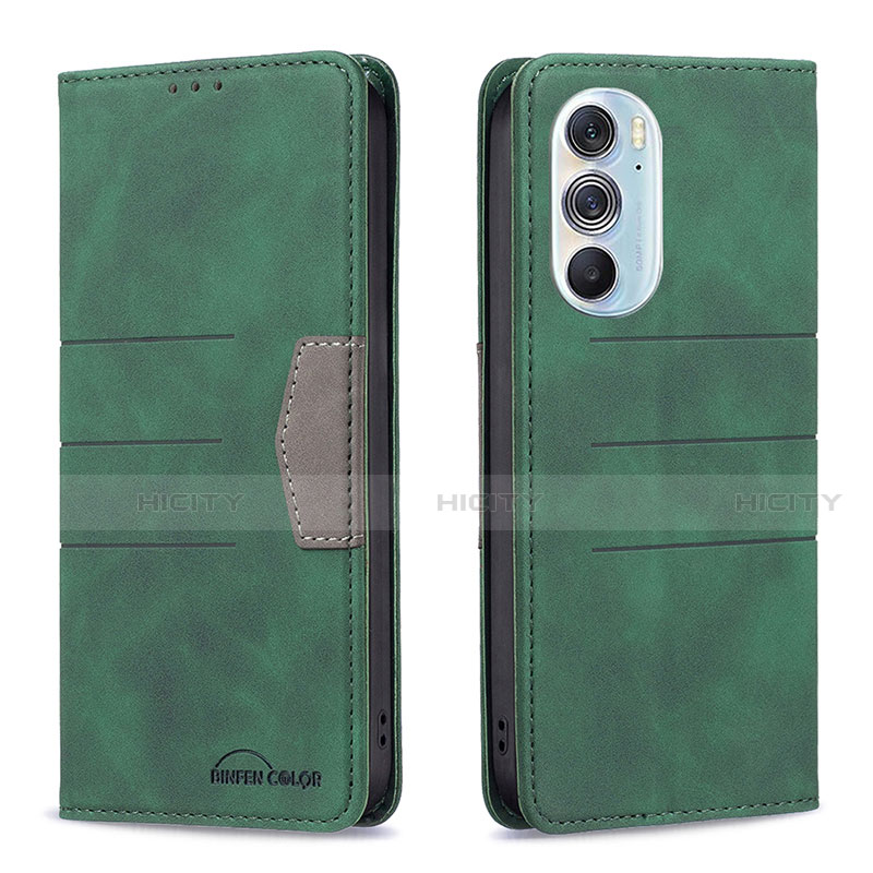 Funda de Cuero Cartera con Soporte Carcasa B05F para Motorola Moto Edge 30 Pro 5G