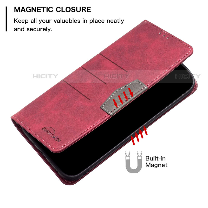 Funda de Cuero Cartera con Soporte Carcasa B05F para Motorola Moto Edge X30 5G