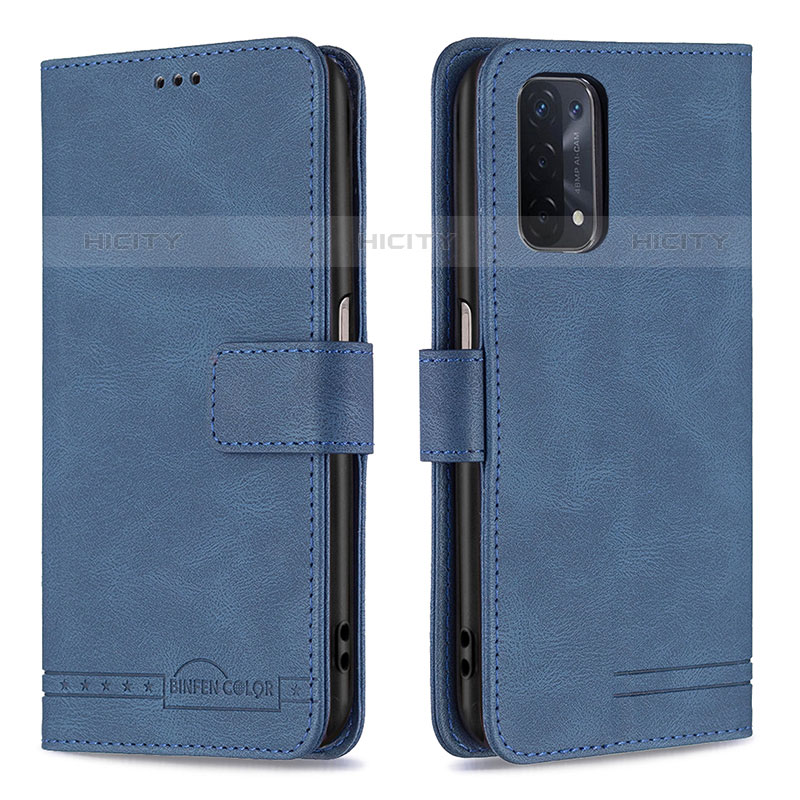 Funda de Cuero Cartera con Soporte Carcasa B05F para Oppo A93 5G